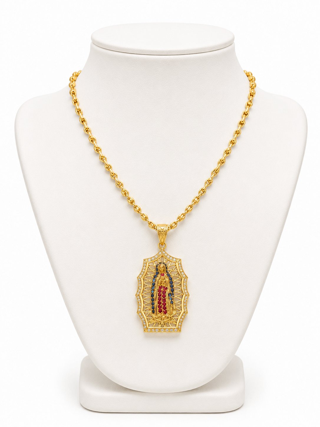 Cadena Hojuelas Multicolor — Dala&Co · cadenas en oro 18k