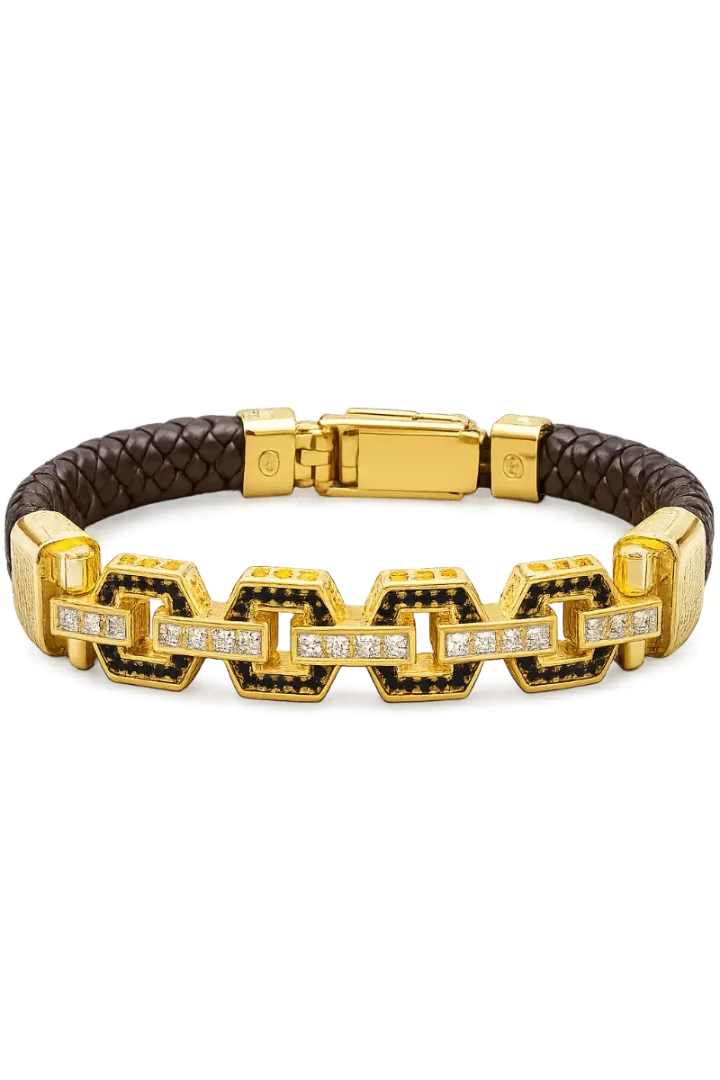 Pulsera Línea Preto — Preto · preto elite en oro de Chocó